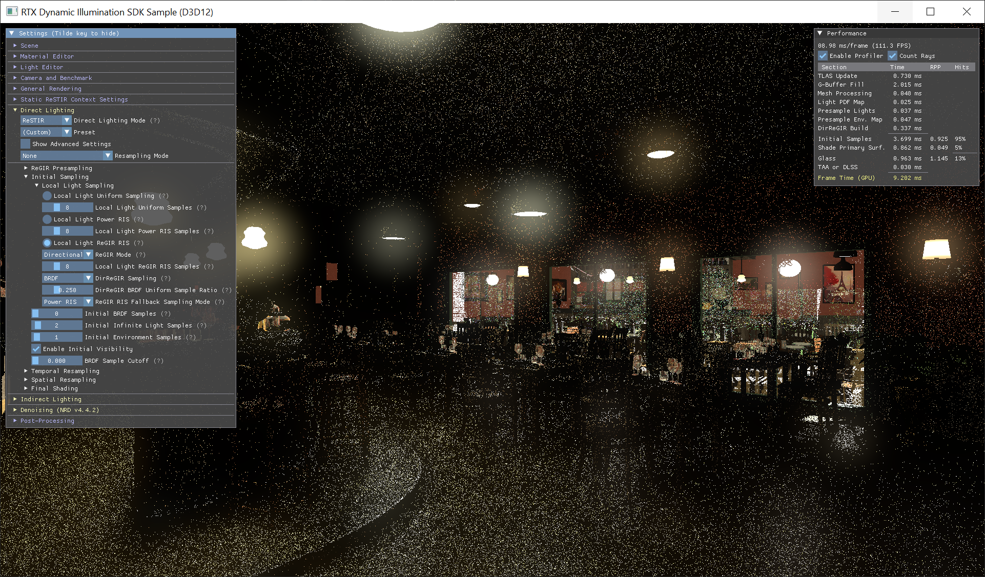 Directional ReGIR initial samples